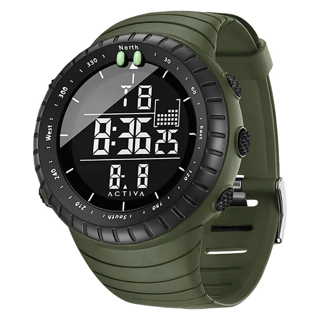 Activa Odyssey X Invicta Digital Watch - 53mm. Army Green (ACW1237-002) kol saati