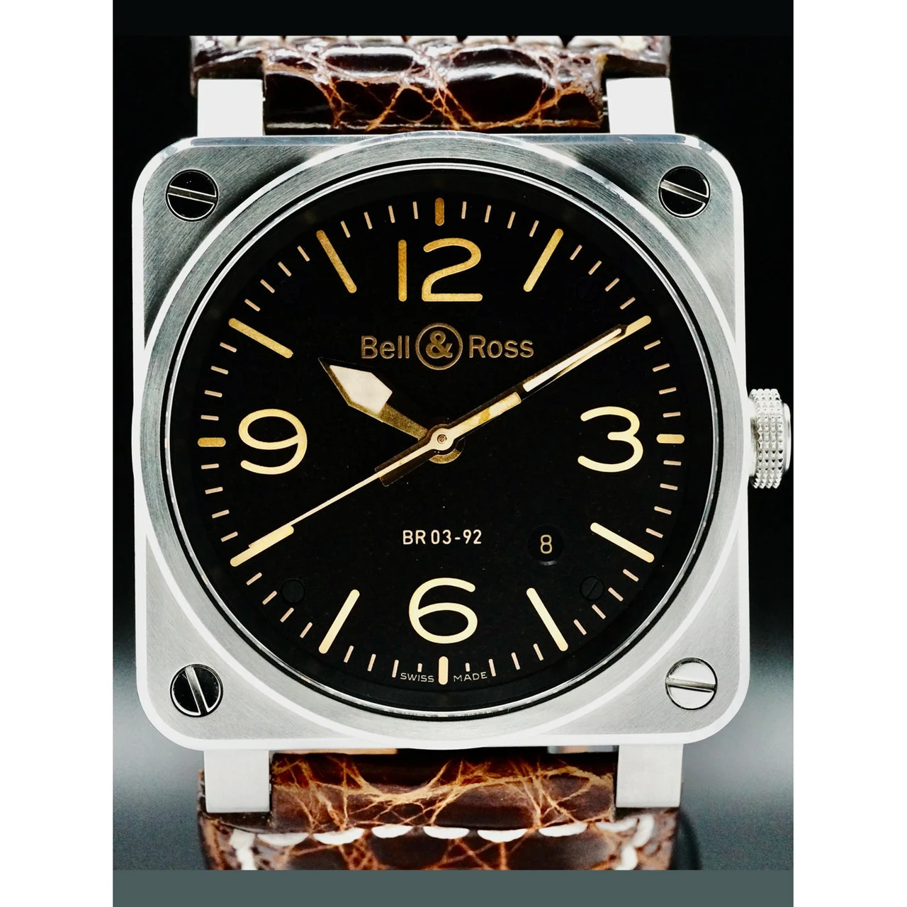 Bell & Ross 210000058556 42 mm kol saati