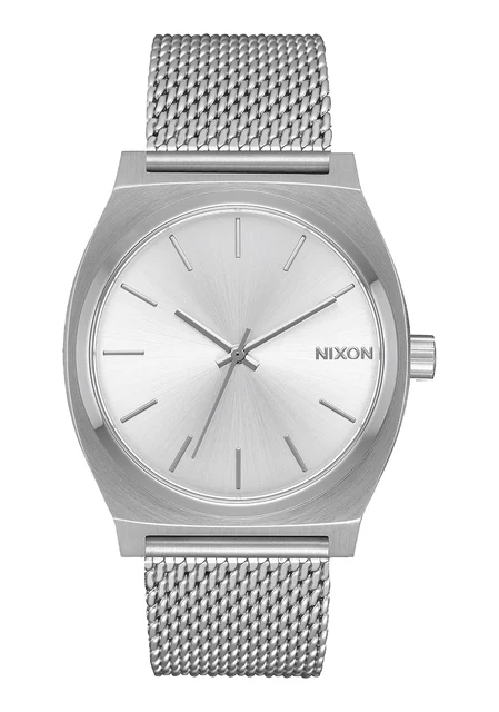 Nixon US Time Teller Milanese - All Silver A1187-1920-00 kol saati