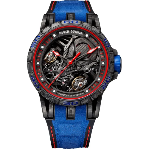 Roger Dubuis Excalibur Spider Aventador S Carbon 45mm RDDBEX0686 45 mm kol saati