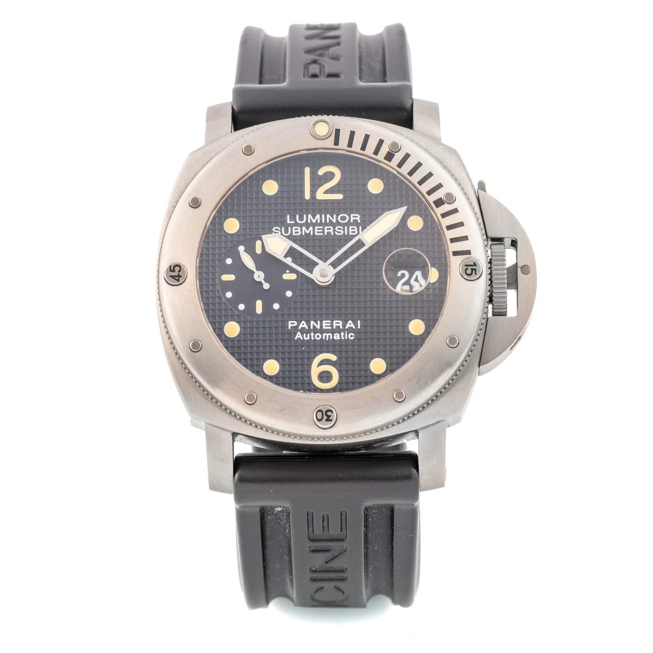 Panerai PANERAI REF PAM00024 OP 6688 LUMINOR SUBMERSIBLE TITANIUM kol saati