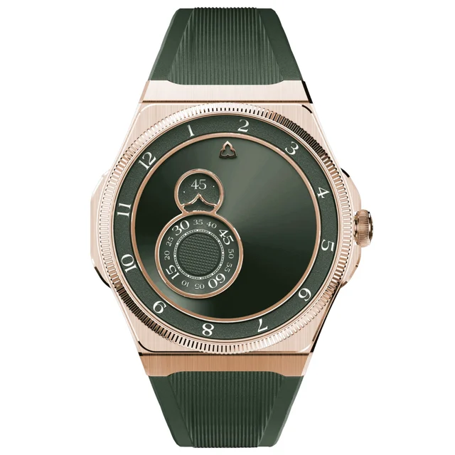 Trilobe Trente-Deux Sunray Green Rose Gold 3203VS kol saati