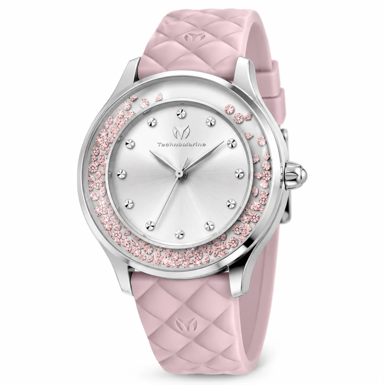 Technomarine Brillantezza Del Mare Watch - 34mm, Light Pink (TM-9026003) 34 mm kol saati