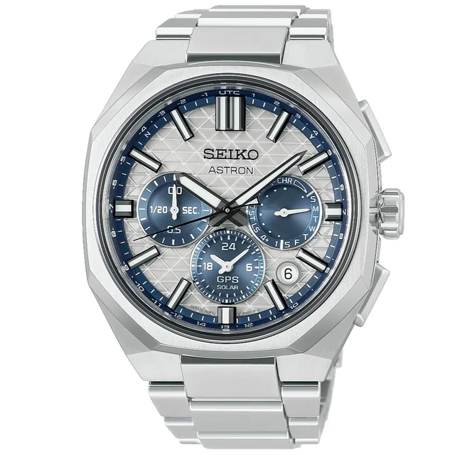 Seiko Astron GPS Solar Chronograph White Limited Edition HAB004 kol saati