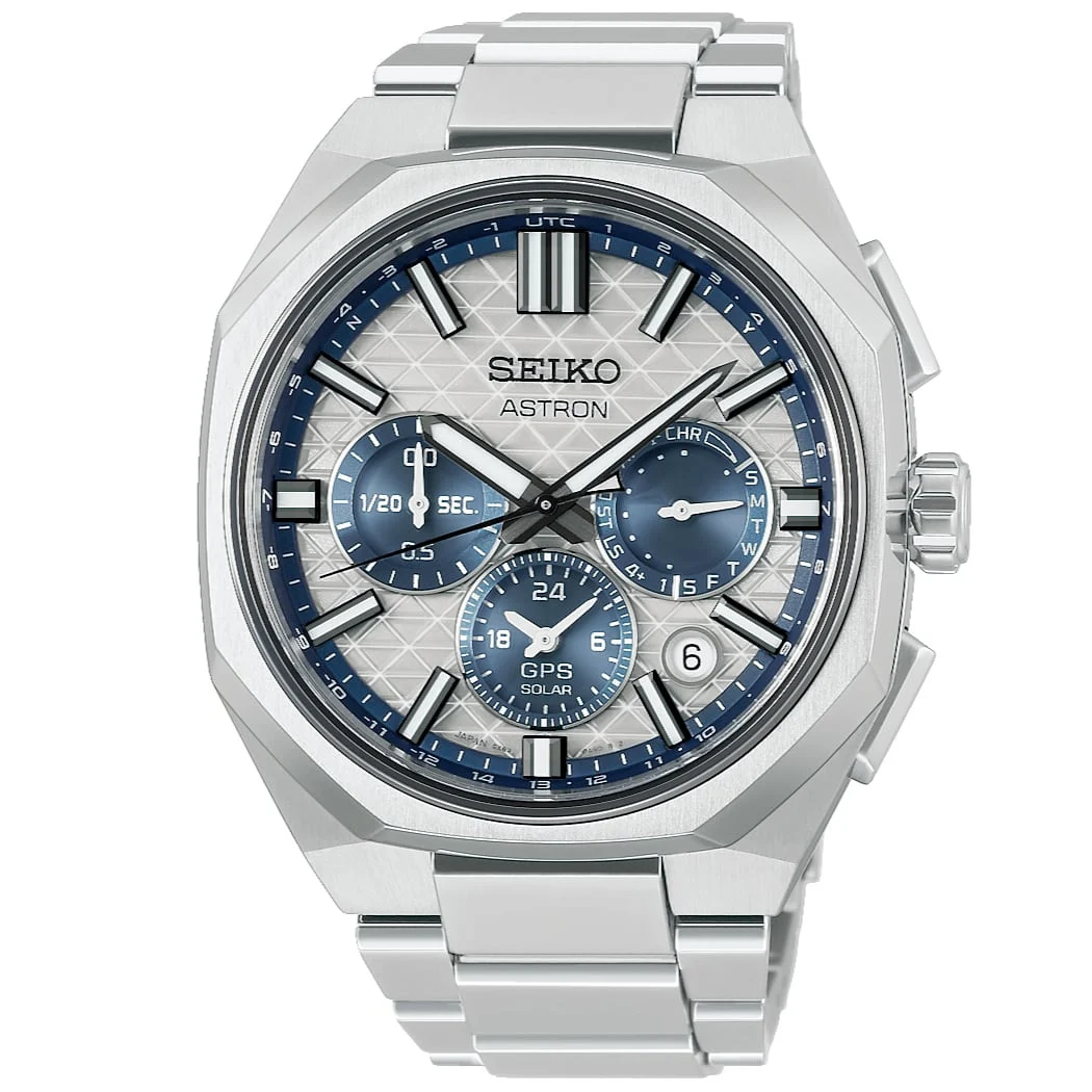 Seiko Astron GPS Solar Chronograph White Limited Edition HAB004 kol saati