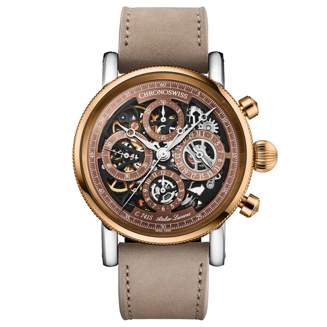 ChronoSwiss Opus Chronograph Dakar Sundown CH-7522.1S-BR kol saati