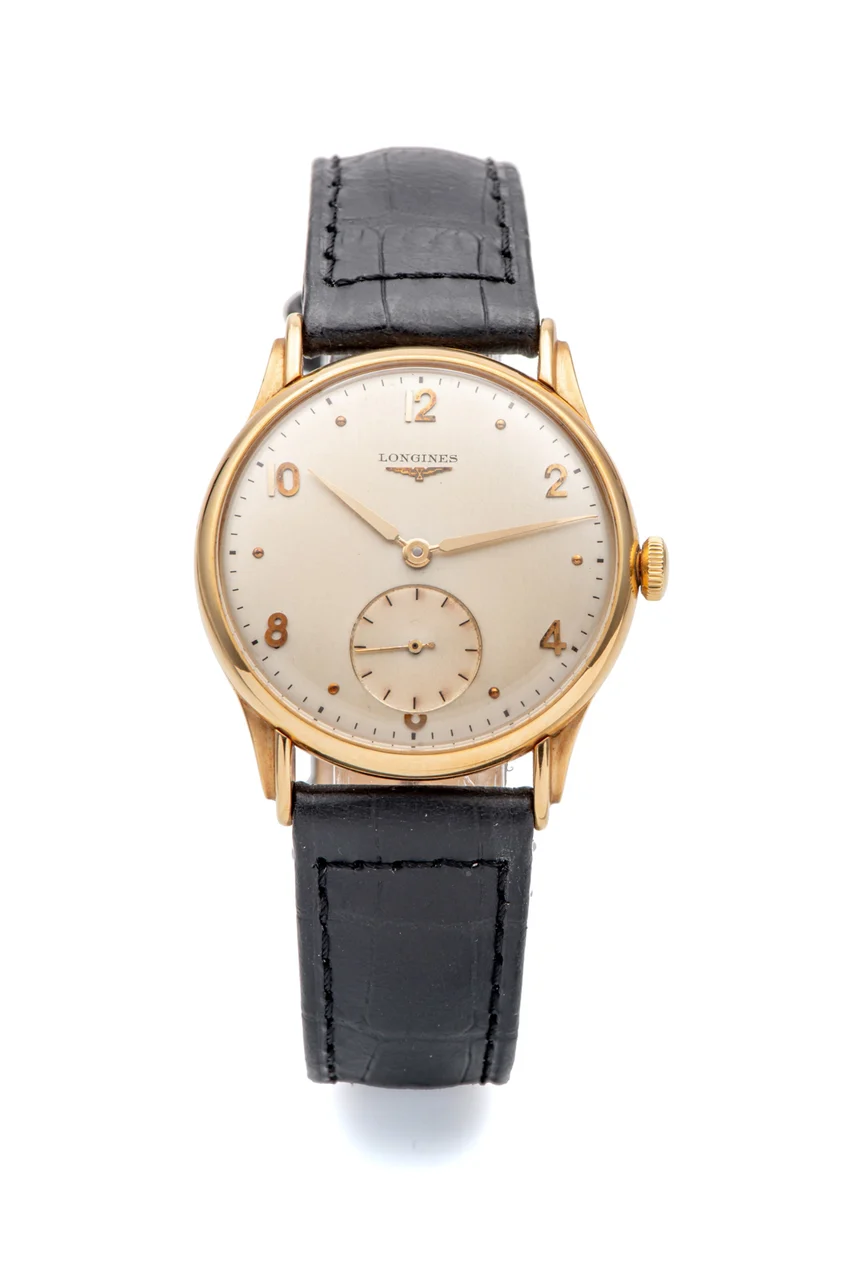Longines Ref. 5653.2, calibre 27.M; 18K yellow gold kol saati