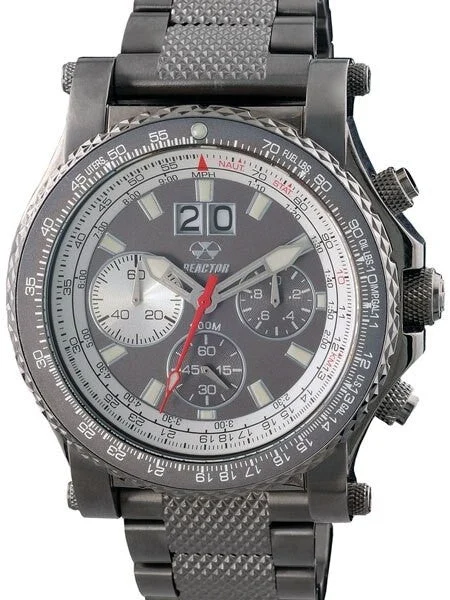 Reactor Valkyre Chronograph Watch with Big Date and SuperLuminova Illumination #81510 kol