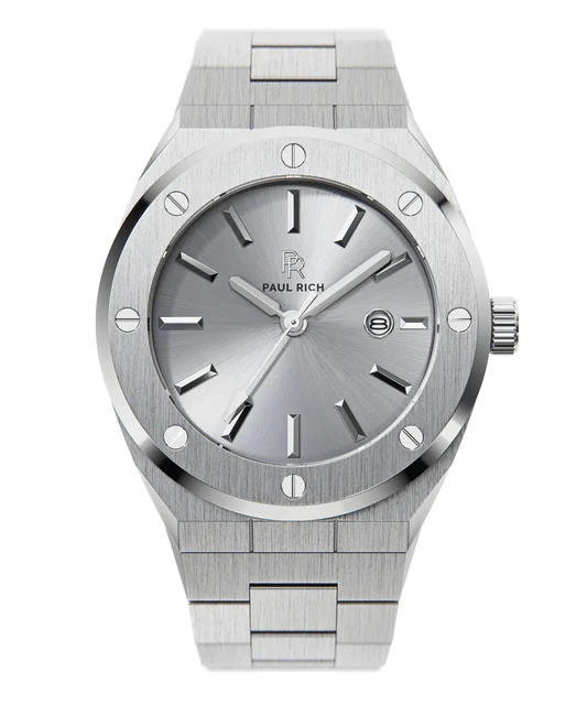 Paul Rich Frosted Signature PR68AllSilver kol saati