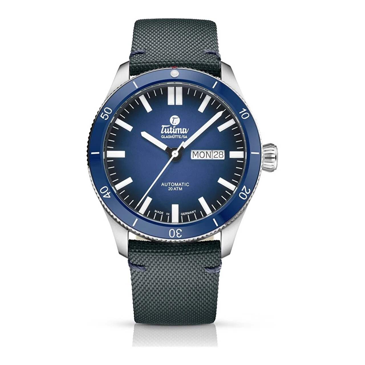 TUTIMA Grand Flieger Airport 6107-01 41 mm kol saati