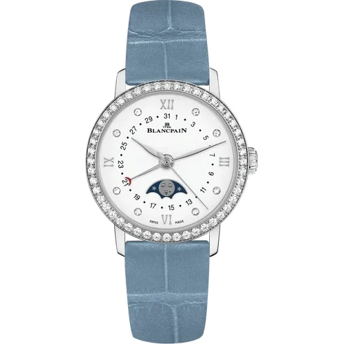 Blancpain Villeret Quantième Phases de Lune 6106 4628 95A kol saati