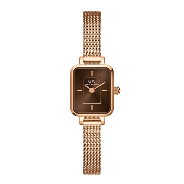 DANIEL WELLINGTON Quadro Mini Melrose Amber DW00600649 kol saati