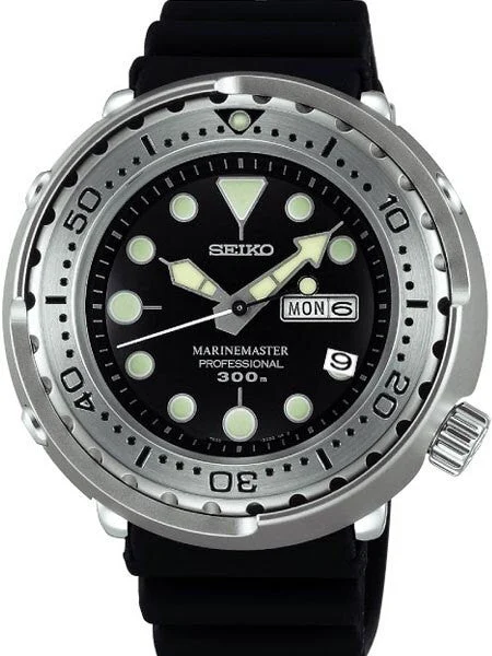 Seiko MarineMaster Professional 300M "Tuna" Quartz Diver with a 48mm Case #SBBN017 48 mm kol saati