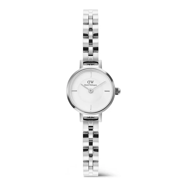 DANIEL WELLINGTON Petite Mini 19 Arch 3-Link White S DW00600853 kol saati