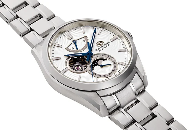 Orient Star Mechanical Moon Phase RE-AY0002S kol saati