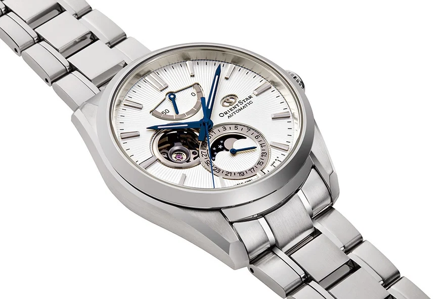 Orient Star Mechanical Moon Phase RE-AY0002S 41 mm kol saati