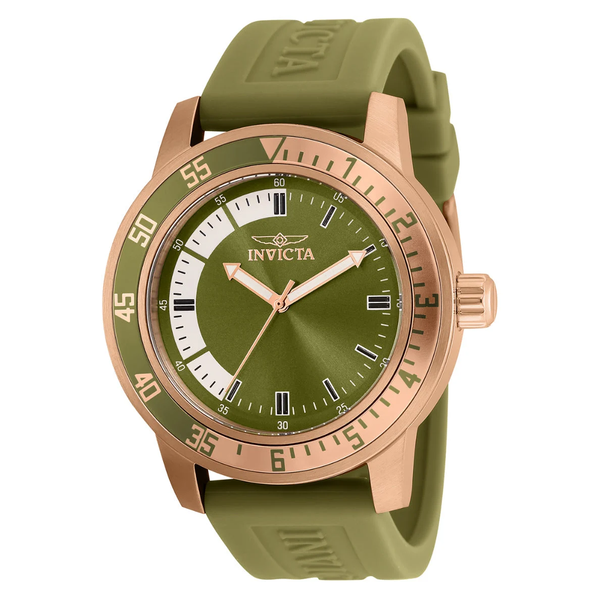Invicta Specialty Compass Watch - 45mm. Dark Green (35685) 45 mm kol saati