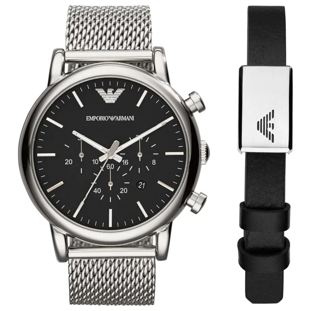 Emporio Armani Classic Watch AR80062SET kol saati
