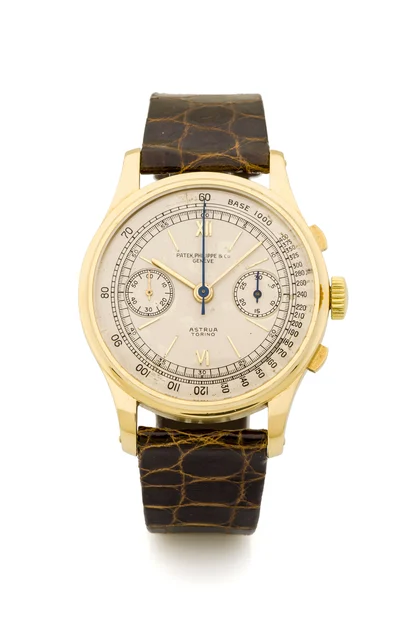 Patek Philippe PATEK PHILIPPE, REF. 530, RETAILED BY ASTRUA, YELLOW GOLD A very fine and e
