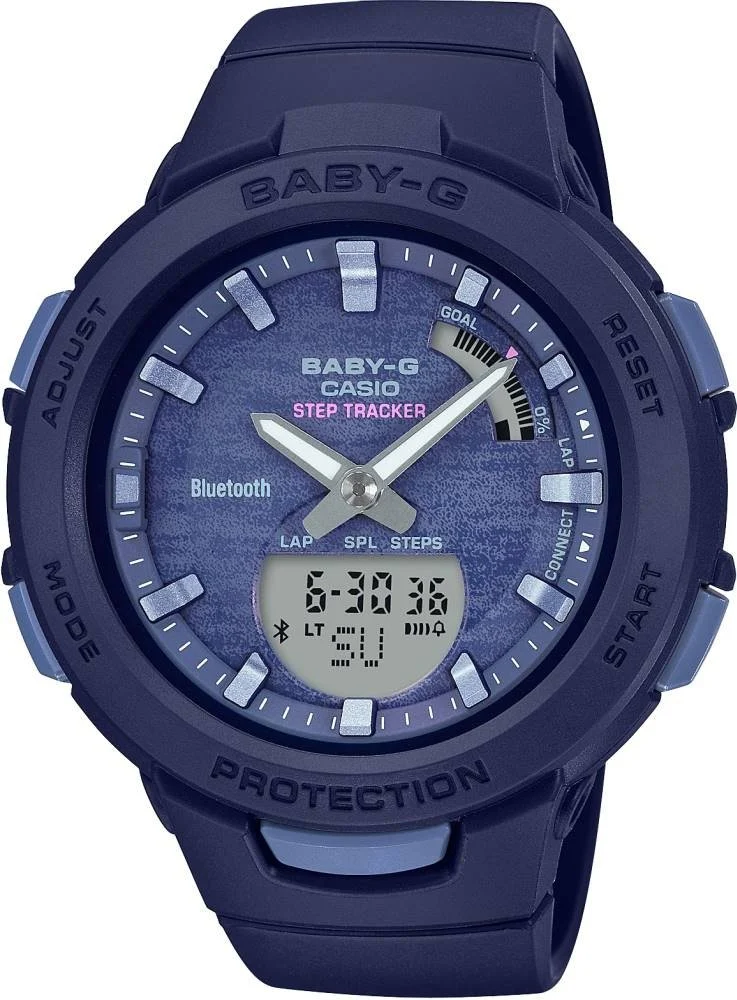 Casio Baby-g G-squad BSA-B100AC-2ADR 41.4 mm kol saati