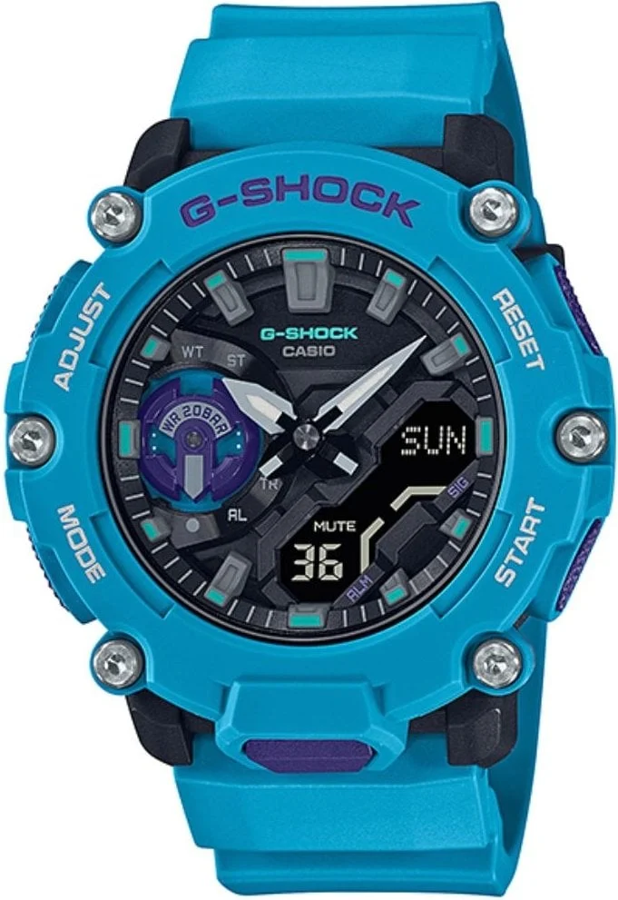 Casio G-shock Carbon GA-2200-2ADR 47.1 mm kol saati