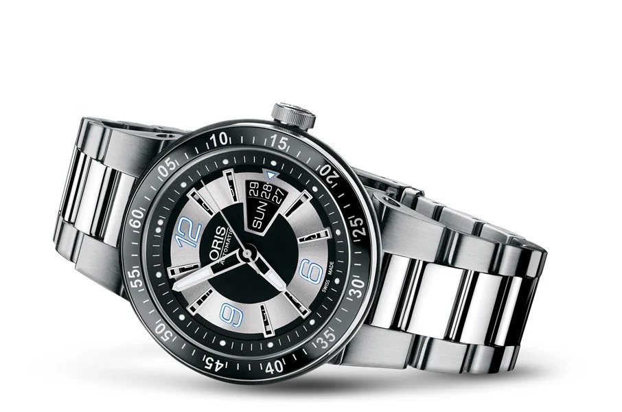 Oris Team Day Date 2008 01 635 7613 4174-07 8 24 75 42 mm kol saati
