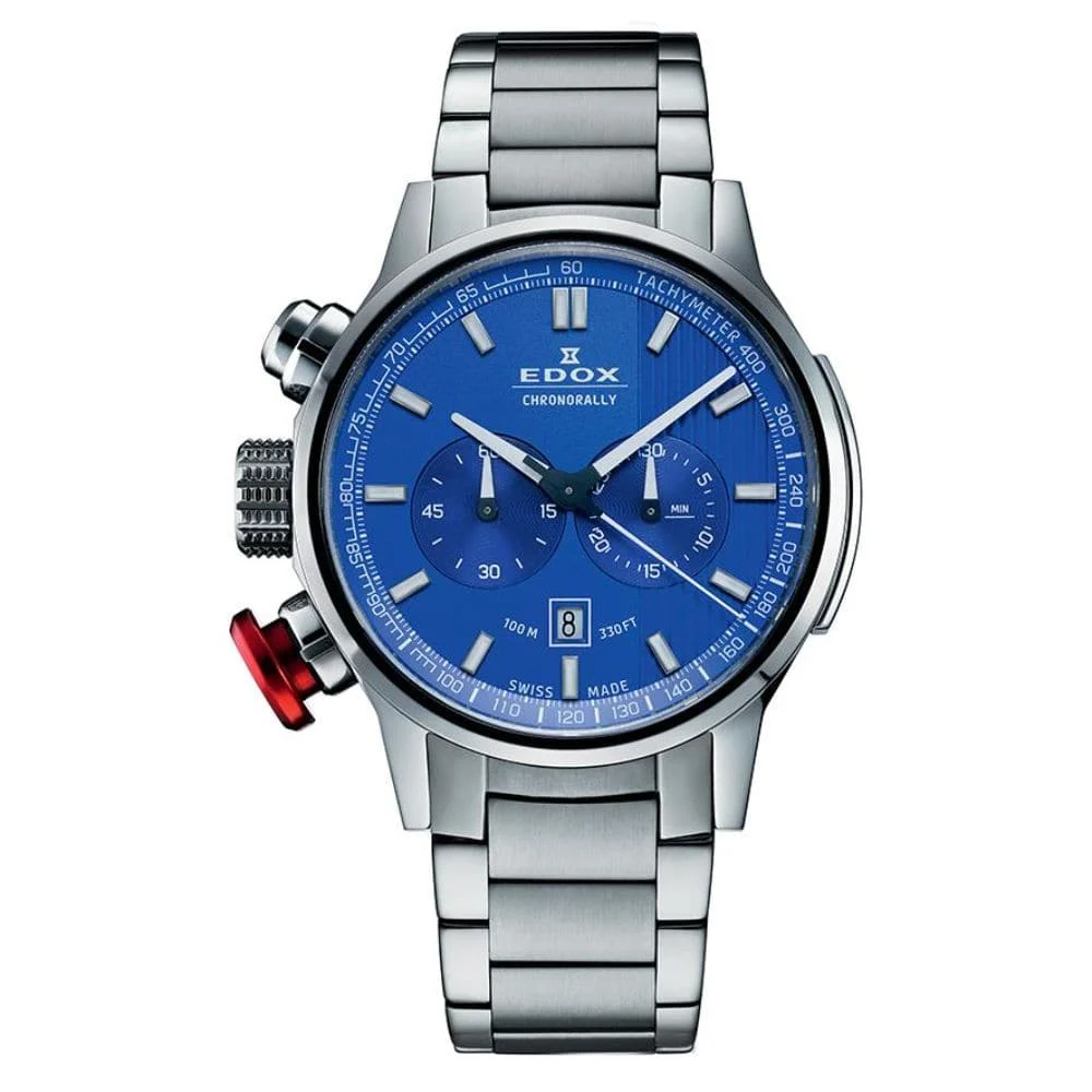 EDOX Chronorally ED10302-3M-BUIN 45 mm kol saati