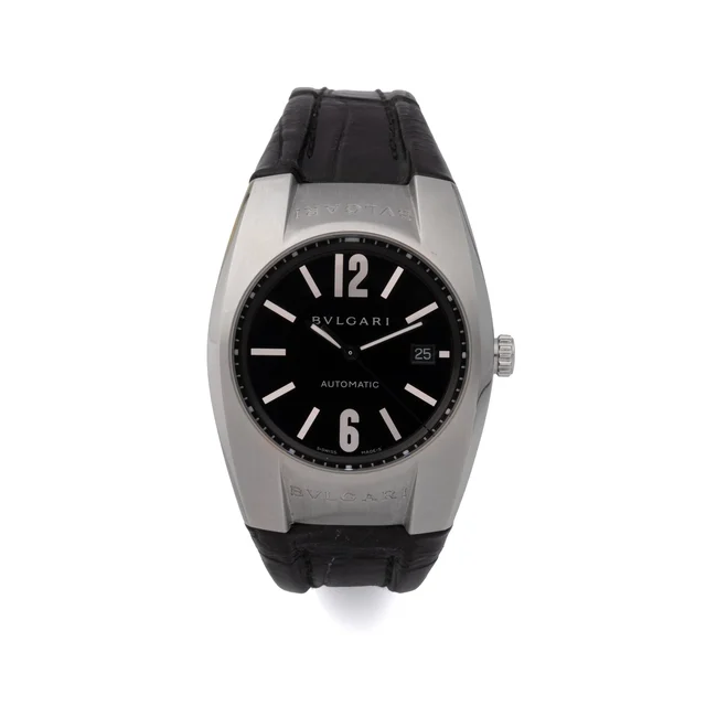 Bulgari Ref. EG 40 S CH, self-winding, chronograph, minute and hour recorders, date; “Ergo