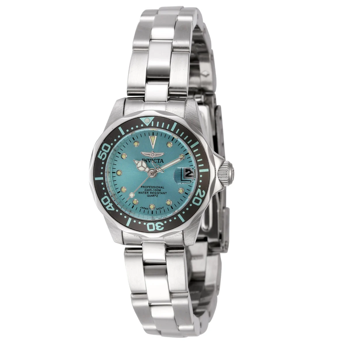 Invicta Pro Diver Auredrift Watch - 24.5mm, Steel (45786) kol saati