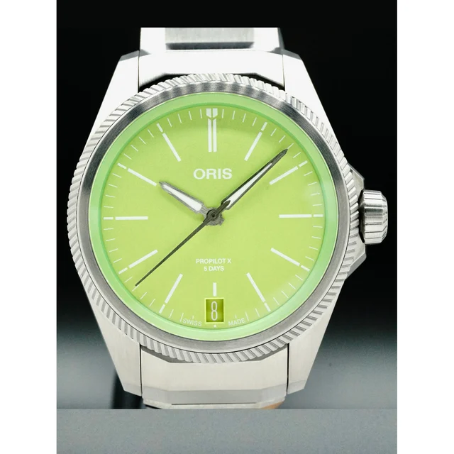 Oris ProPilot X Kermit Edition 210000041931 kol saati