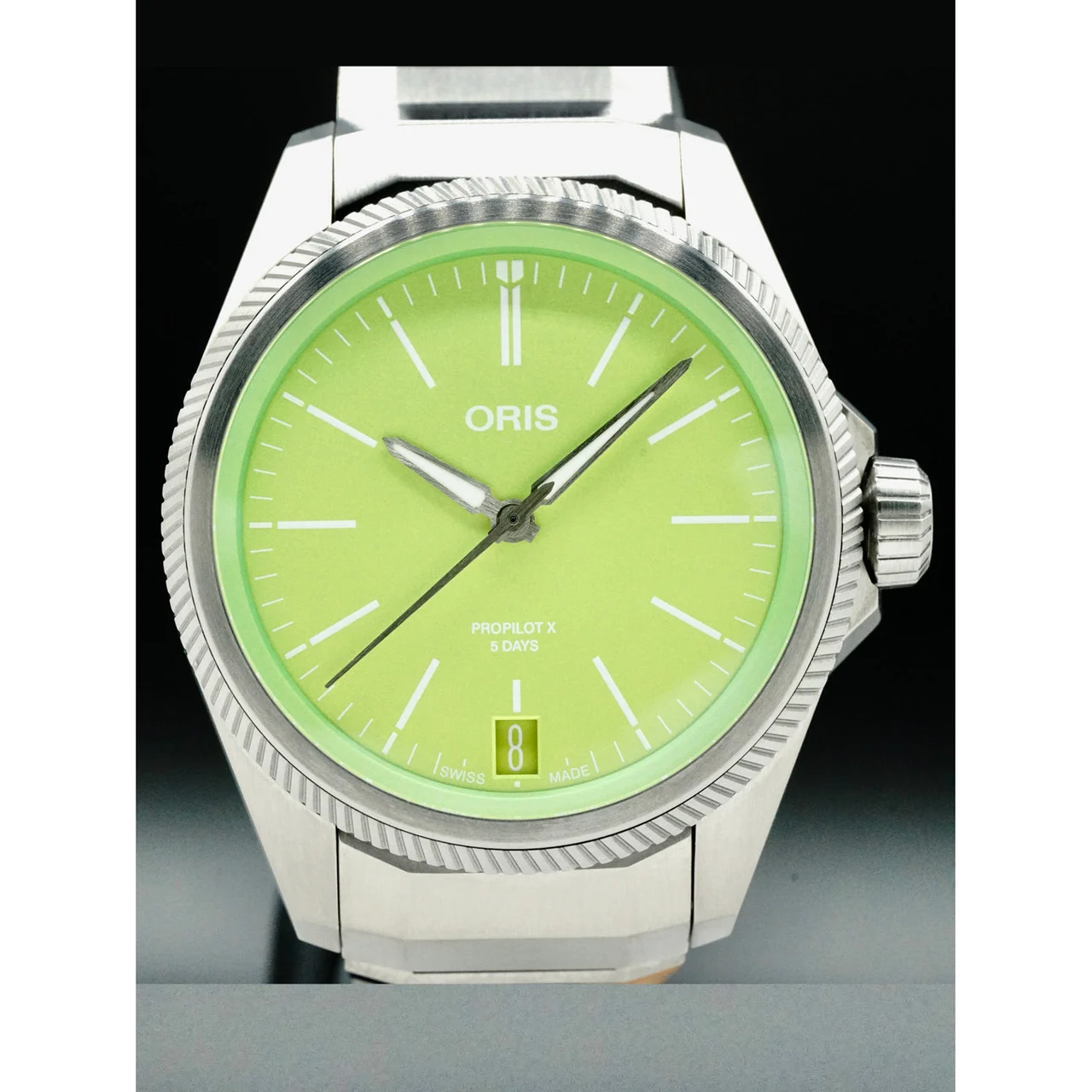 Oris ProPilot X Kermit Edition 210000041931 39 mm kol saati