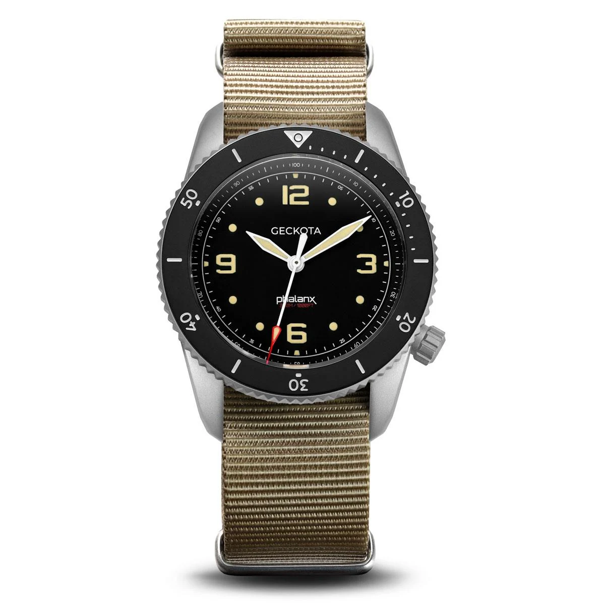 Geckota GTA-EOR-739-AB-N809-A3-GLD 42 mm kol saati