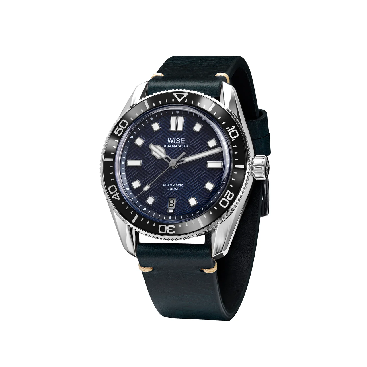 WISE ADAMASCUS AD830A Stainless 904L 41 mm kol saati