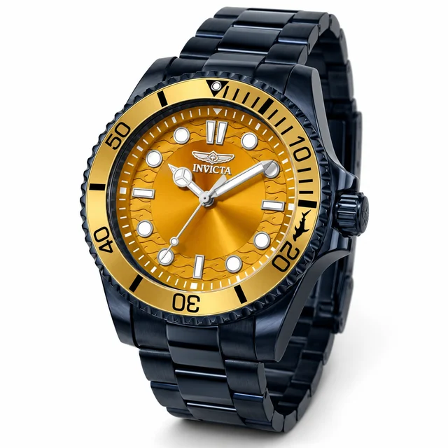 Invicta Pro Diver Kromatyk Watch - 43mm, Blue (50964) kol saati