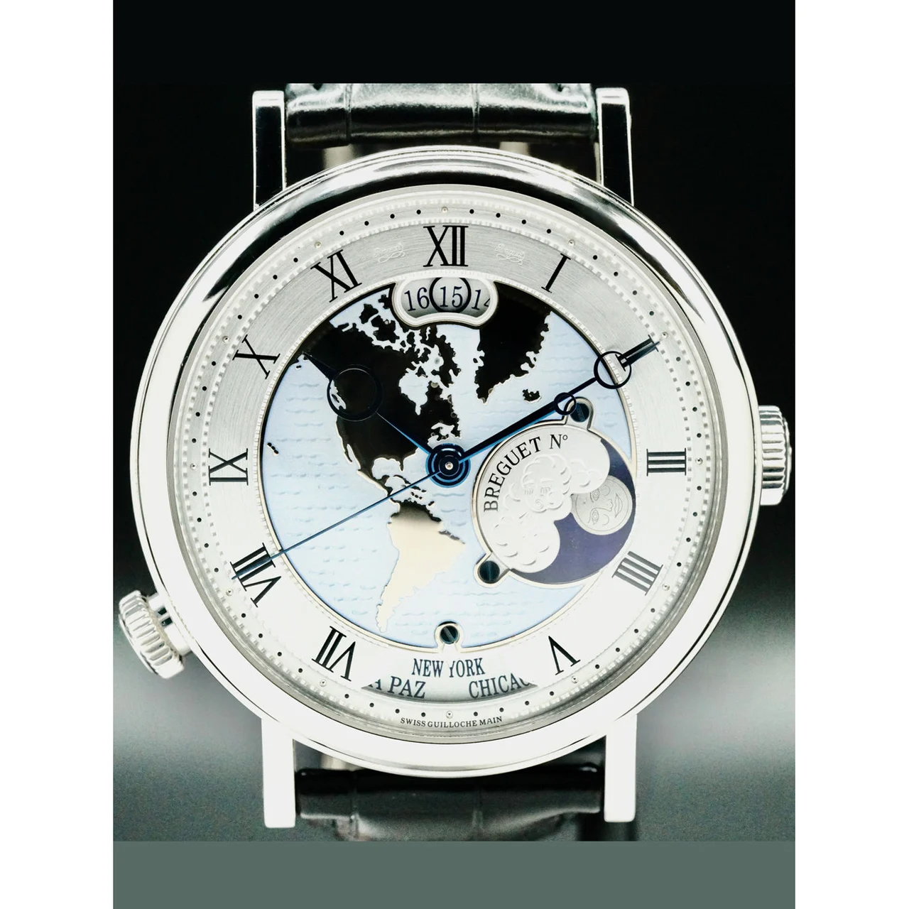 Breguet Classique Hora Mundi POC210000072290 43 mm kol saati