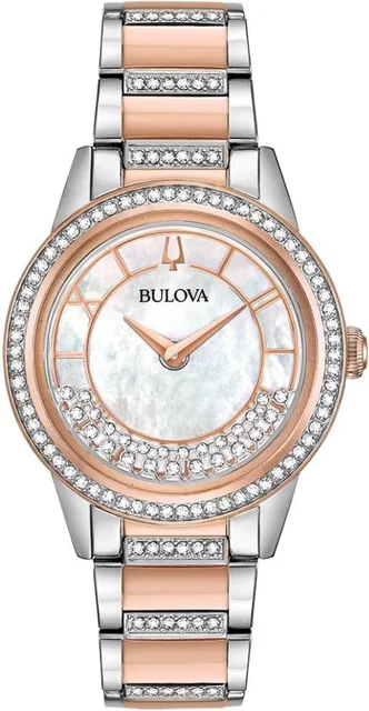 Bulova Crystal Turnstyle 98L246 kol saati