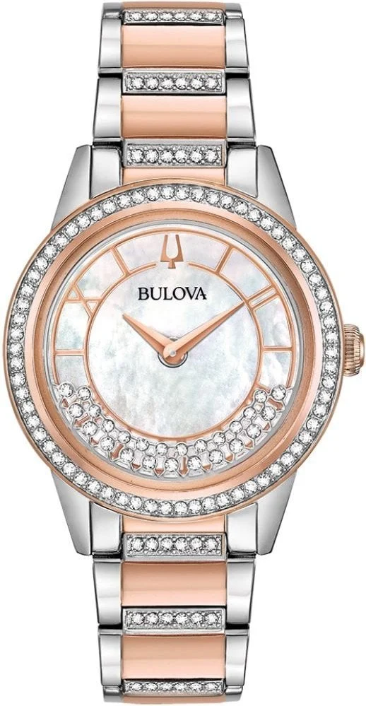 Bulova Crystal Turnstyle 98L246 32.5 mm kol saati