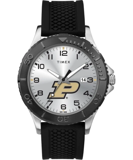 Timex Gamer Black Purdue Boilermakers TWZUPURMD kol saati