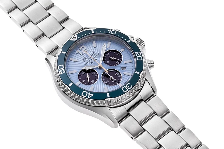 Orient Diver Design Chronograph solar-powered RA-TX0210L 42.8 mm kol saati