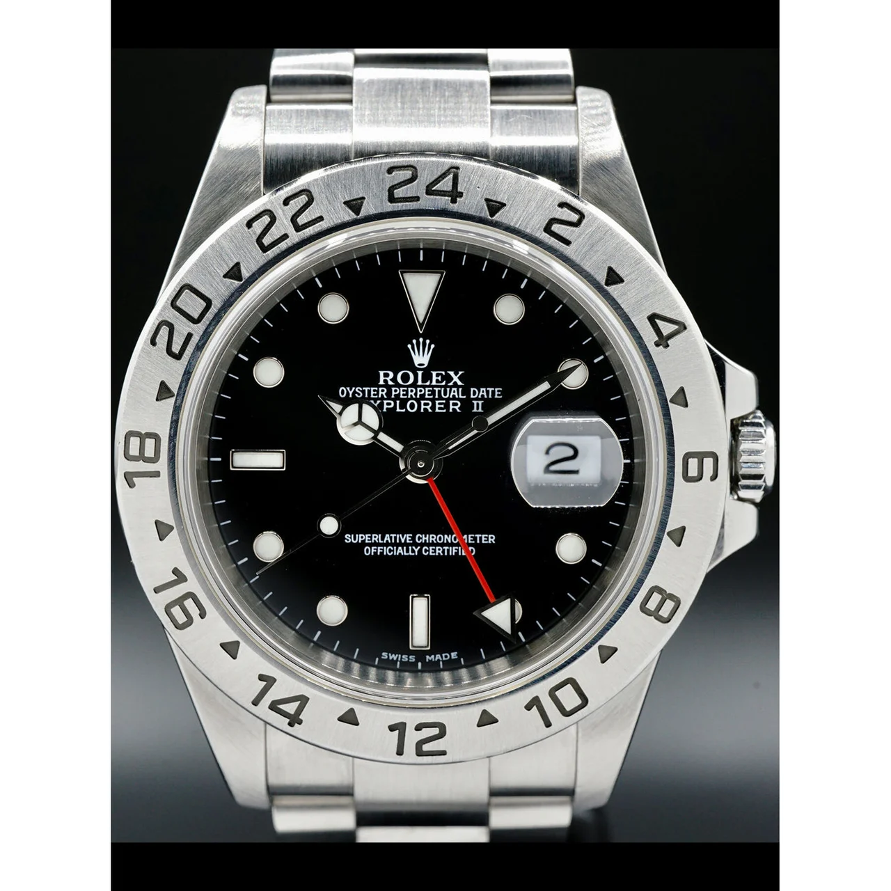 Rolex Explorer II Black Dial 210000070067 40 mm kol saati