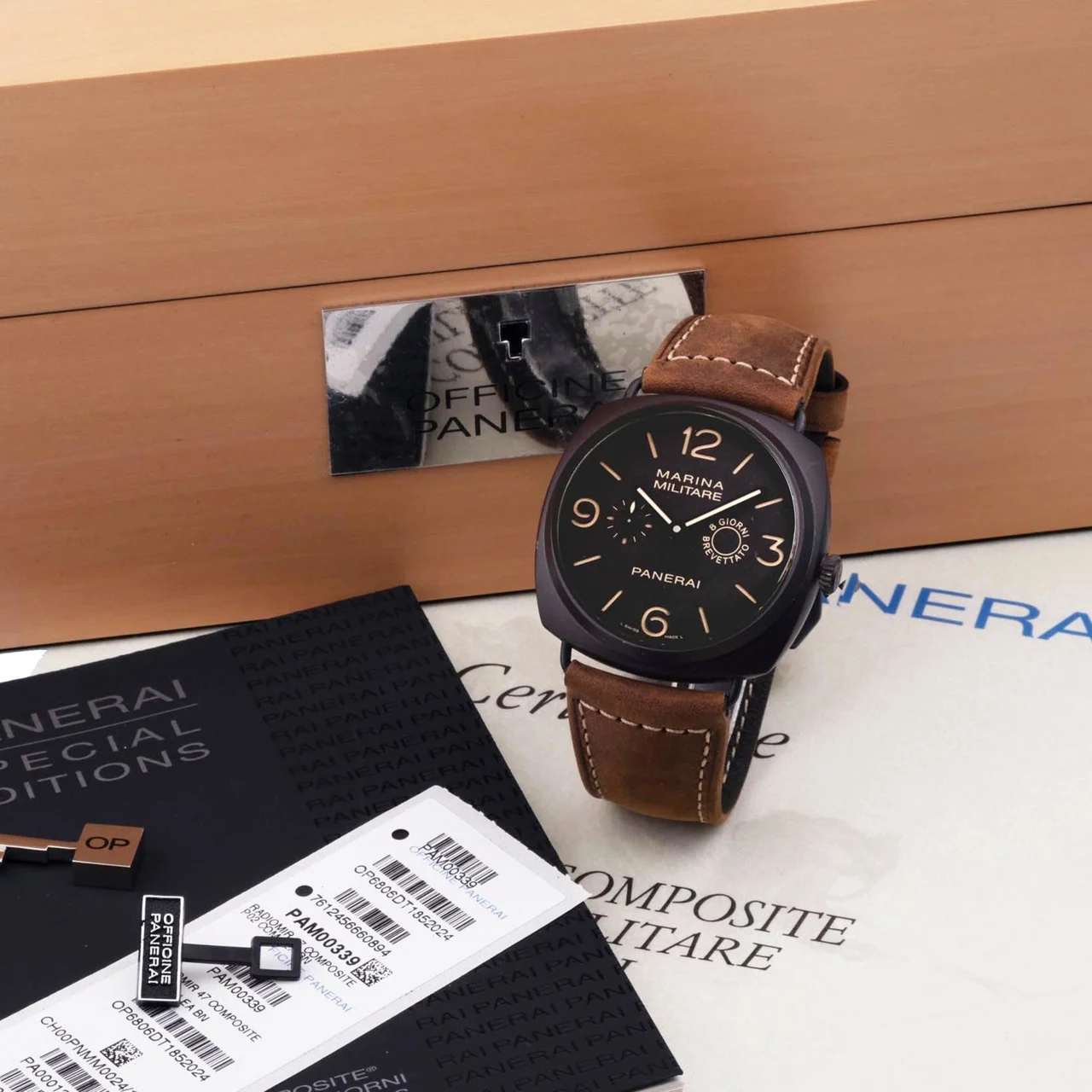 Panerai Switzerland OP 6806 kol saati