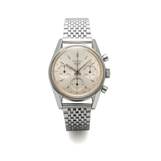 Heuer HEUER, REF. 2447T, CARRERA, VALJOUX 72, STEEL kol saati