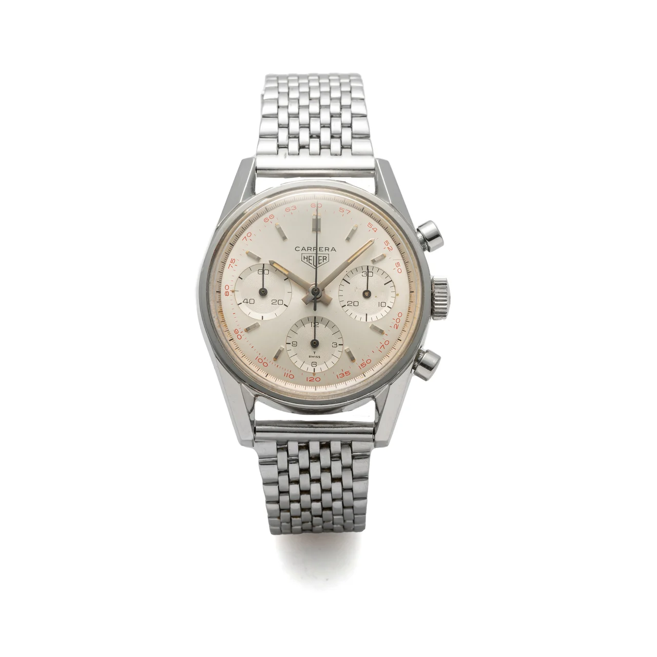 Heuer HEUER, REF. 2447T, CARRERA, VALJOUX 72, STEEL kol saati