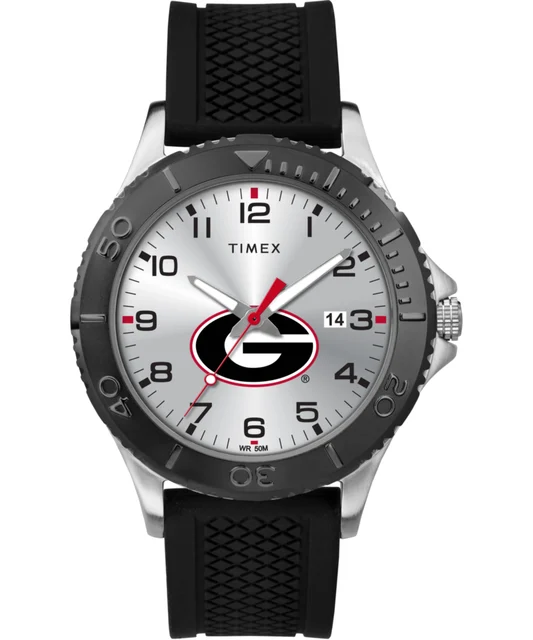 Timex Gamer Black Georgia Bulldogs TWZUGEOMD kol saati