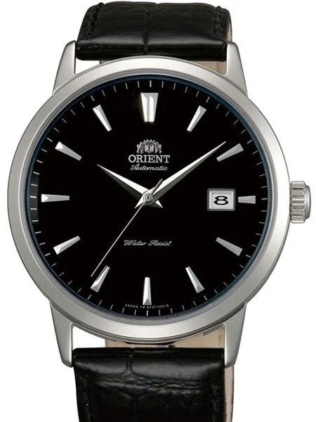 Orient Scratch and Dent - Symphony Automatic Dress Watch with Black Dial, Stainless Steel Case #ER27006B SND121 41 mm kol saati