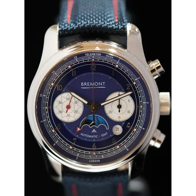 Bremont White Gold Limited Edition POC210009N32069 kol saati