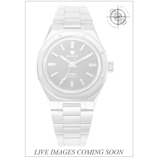 Nivada Grenchen Blue Dial No Date 210000062239 37 mm kol saati