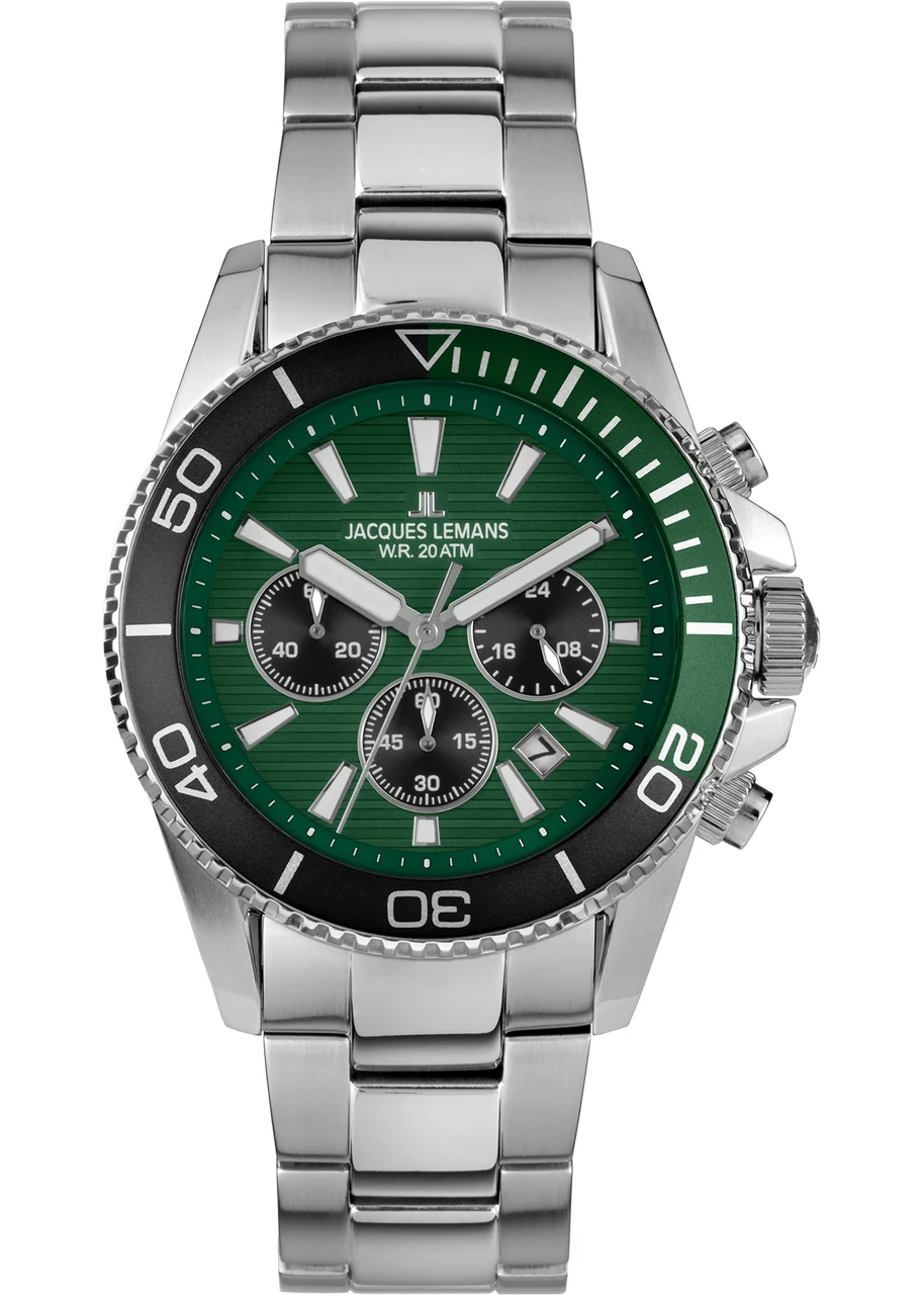 Jacques Lemans Liverpool Diver 1-2206I 44 mm kol saati