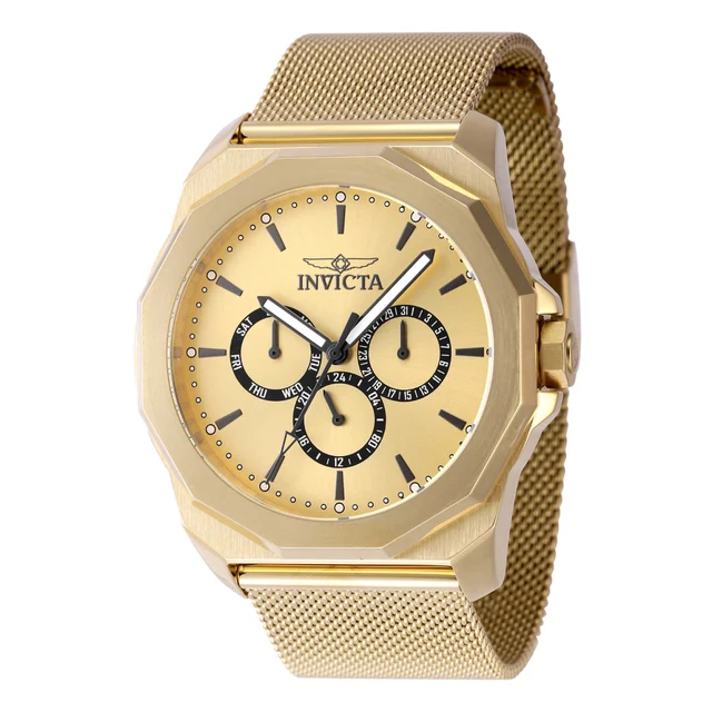 Invicta Specialty MXII Watch - 44mm. Gold (47638) kol saati