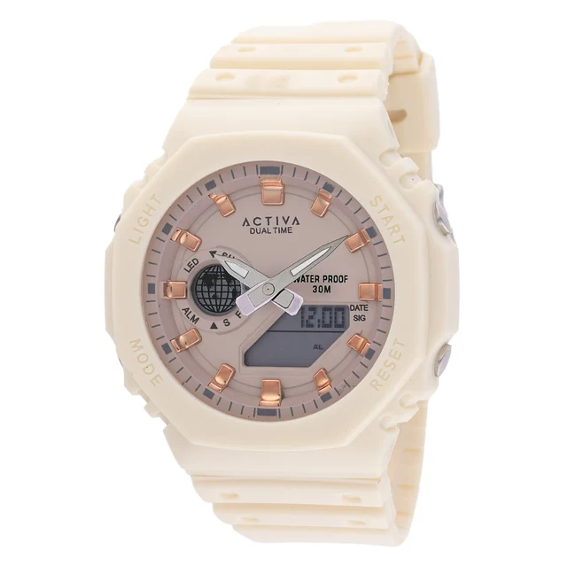 Activa Sonar X Invicta Watch - 45.5mm, White (ACW423-005) kol saati